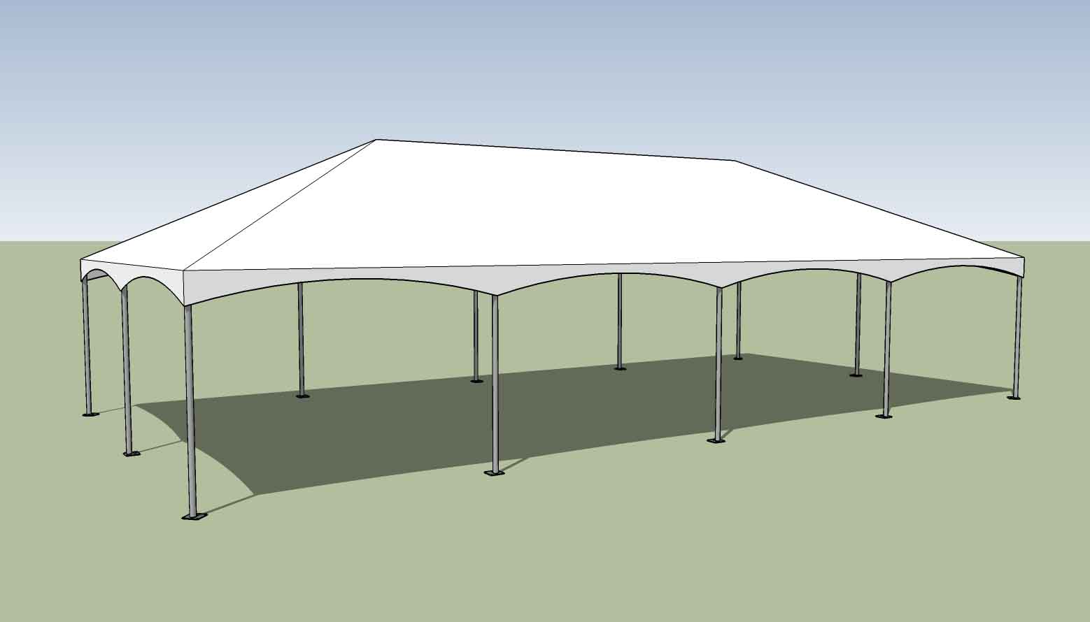 20x40 frame tent